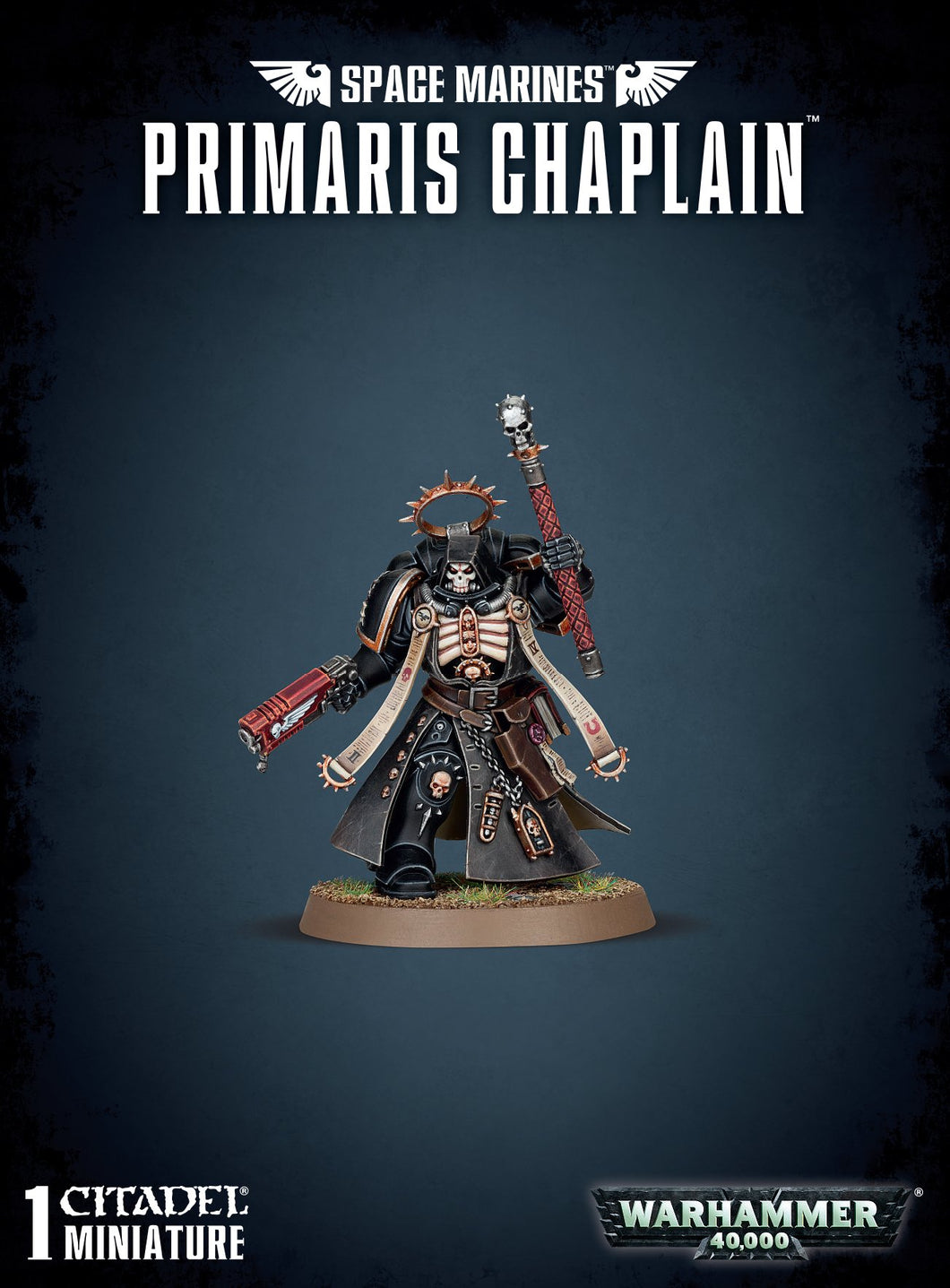 SPACE MARINES PRIMARIS CHAPLAIN - 40k - gw-48-62