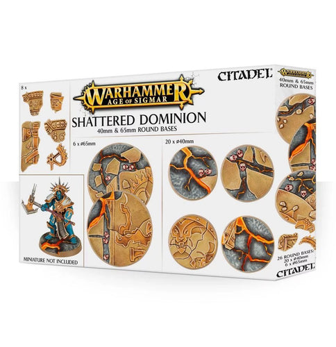 AOS: SHATTERED DOMINION: 65 & 40MM ROUND - Citadel - gw-66-97