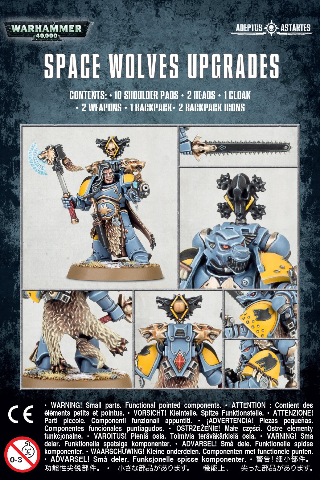 SPACE WOLVES PRIMARIS UPGRADES - 40k - gw-53-25