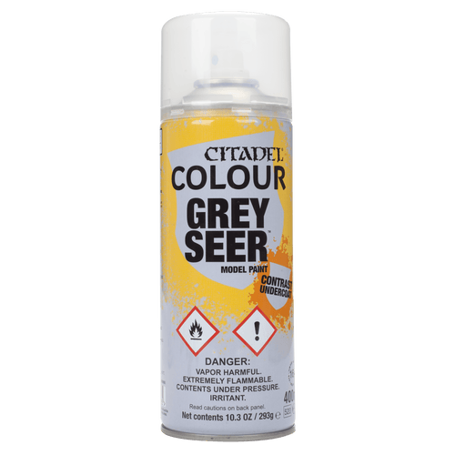 GREY SEER SPRAY PAINT (UK/ROW) (6-PACK) - Citadel - gw-62-34