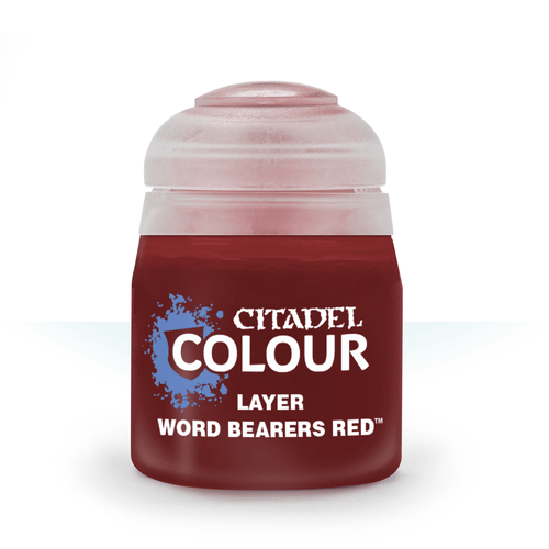 LAYER: WORD BEARERS RED (12ML) (6-PACK) - Citadel - gw-22-91