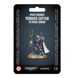 SPACE MARINES CAPTAIN IN PHOBOS ARMOUR - 40k - gw-48-68