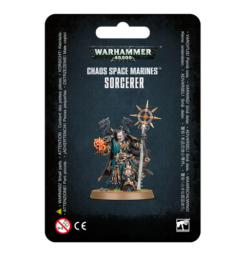 CHAOS SPACE MARINES: SORCERER - 40k - gw-43-69