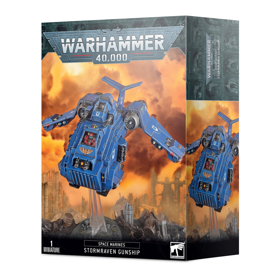 SPACE MARINES STORMRAVEN GUNSHIP - 40k - gw-41-10