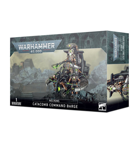 NECRONS: CATACOMB COMMAND BARGE - 40k - gw-49-12