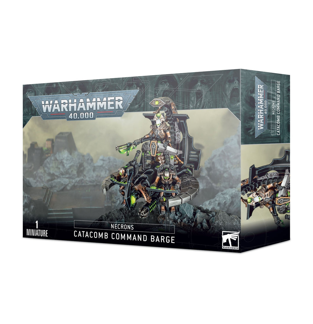 NECRONS: CATACOMB COMMAND BARGE - 40k - gw-49-12