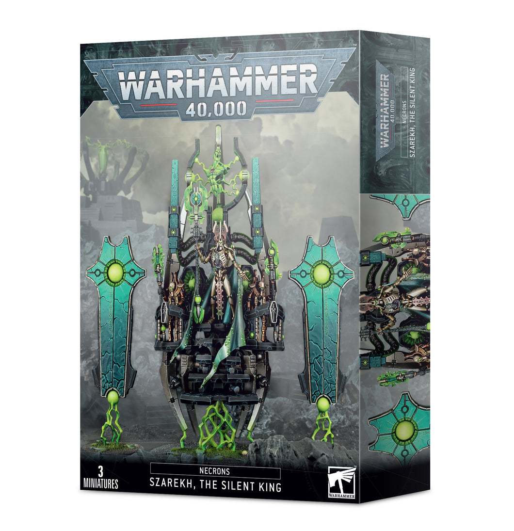 NECRONS: SZAREKH THE SILENT KING - 40k - gw-49-26