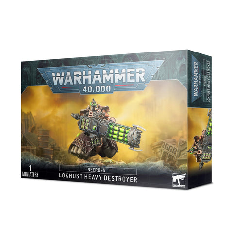 NECRONS LOKHUSTS HEAVY DESTROYER - 40k - gw-49-28