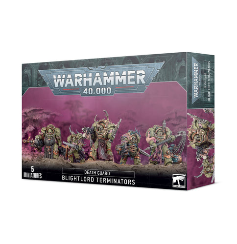 DEATH GUARD: BLIGHTLORD TERMINATORS - 40k - gw-43-51