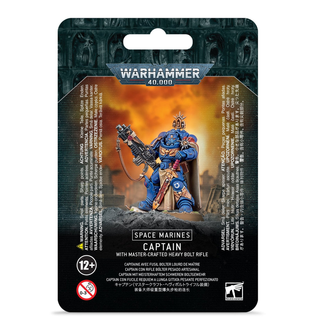 S/M CAPTAIN W/ MASTER-CRAFTED BOLT RIFLE - 40k - gw-48-48
