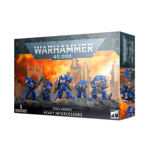 SPACE MARINES HEAVY INTERCESSORS - 40k - gw-48-95