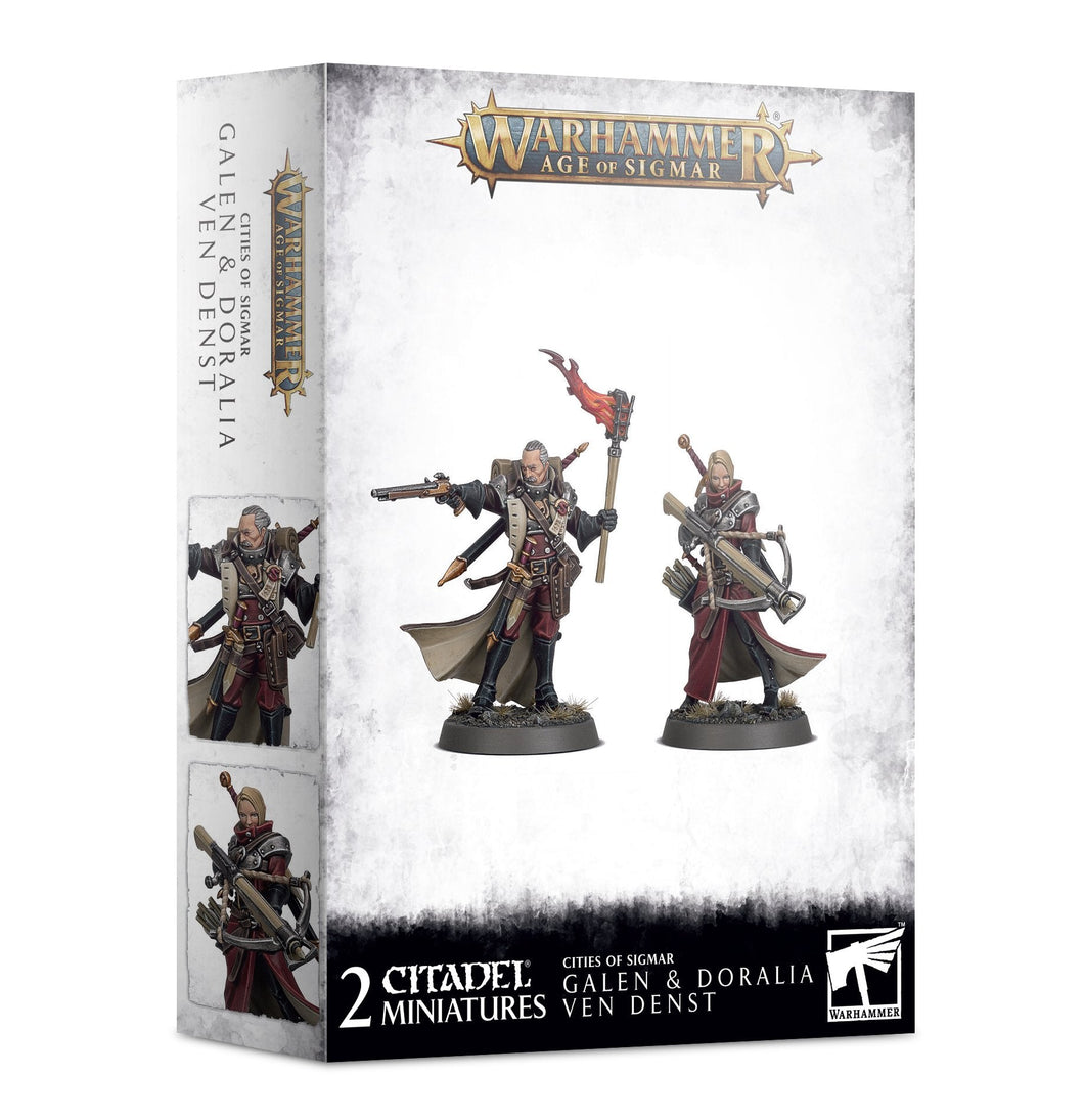 CITIES/SIGMAR: GALEN & DORALIA VEN DENST - Age of Sigma - gw-86-45