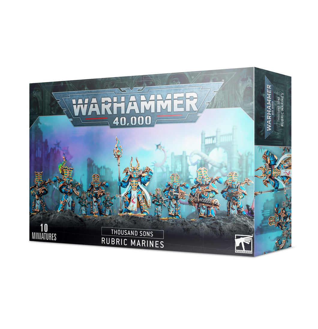 THOUSAND SONS: RUBRIC MARINES - 40k - gw-43-35