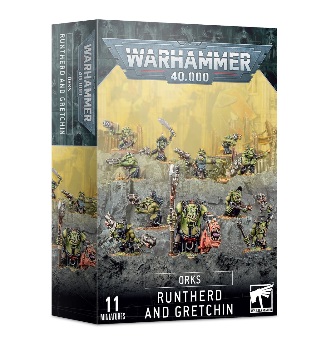 ORKS: RUNTHERD AND GRETCHIN - 40k - gw-50-16