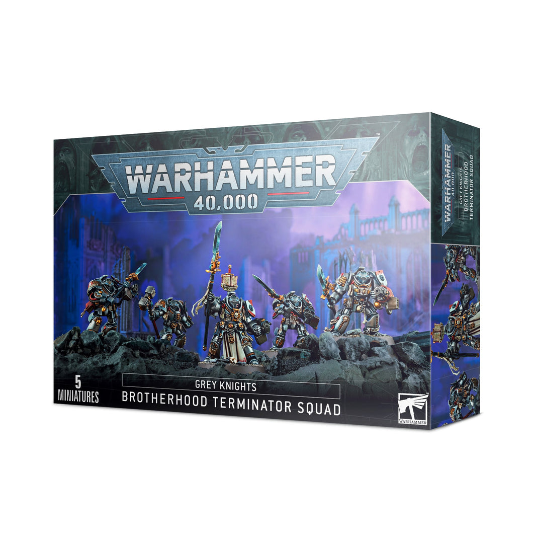 G/KNIGHTS BROTHERHOOD TERMINATOR SQUAD - 40k - gw-57-09