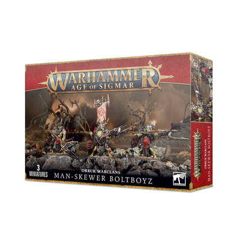 ORRUK WARCLANS MAN-SKEWER BOLTBOYZ - Age of Sigma - gw-89-67