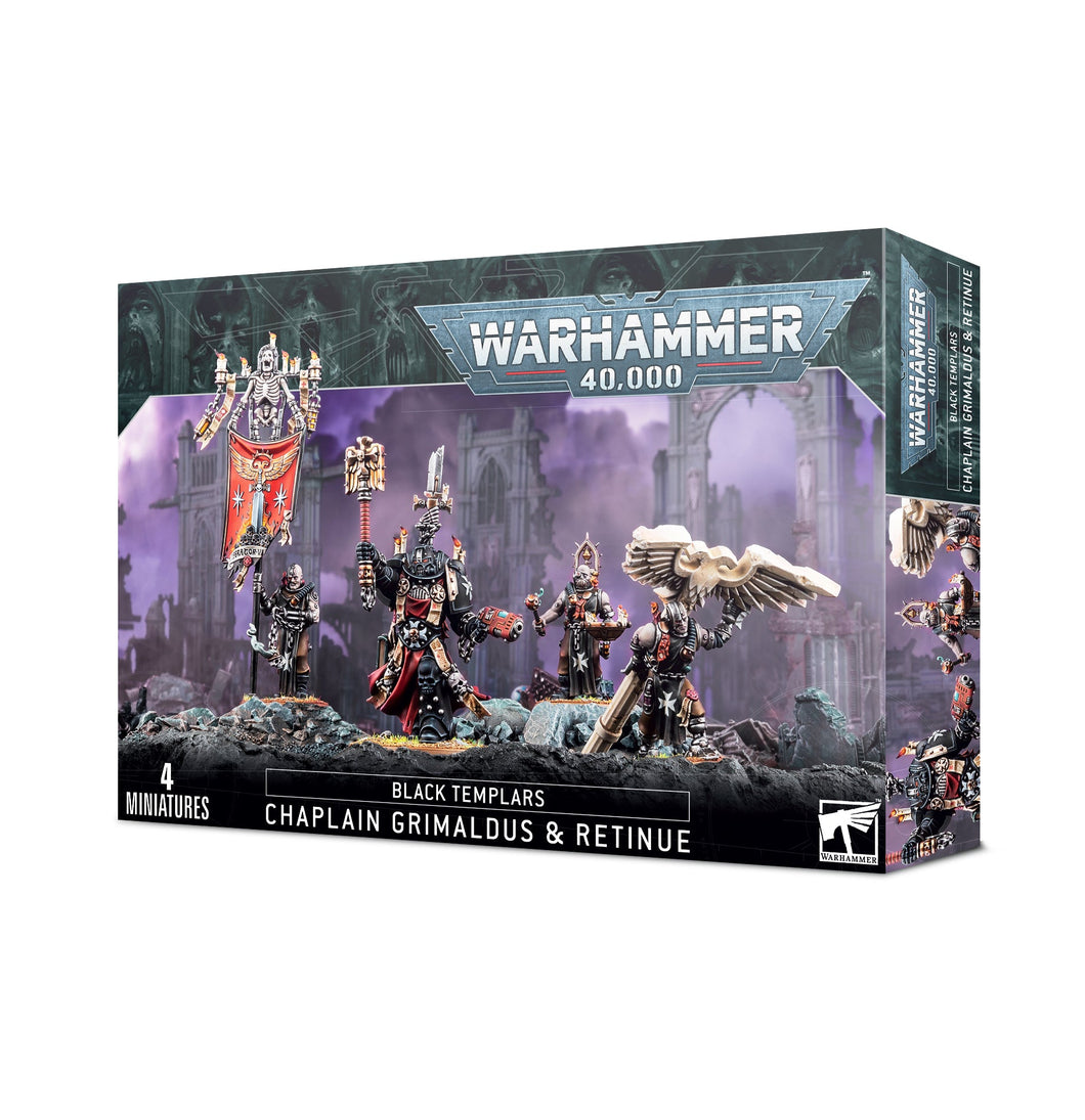 BLACK TEMPLARS: GRIMALDUS & RETINUE - 40k - gw-55-44