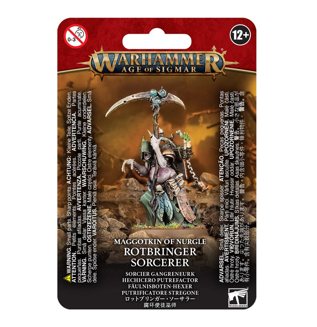 MAGGOTKIN OF NURGLE: ROTBRINGER SORCERER - Age of Sigma - gw-83-61