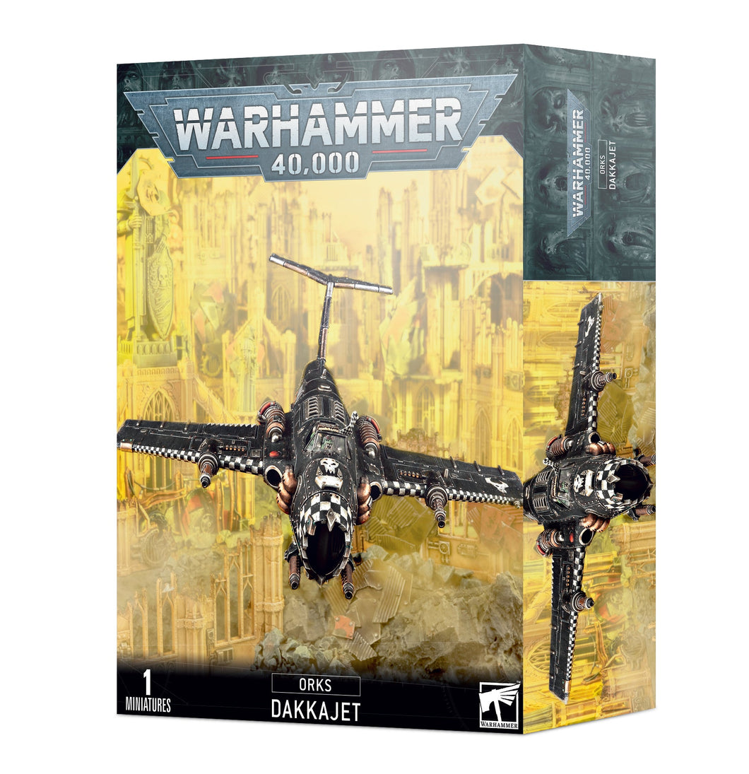 ORKS: DAKKAJET - 40k - gw-50-32