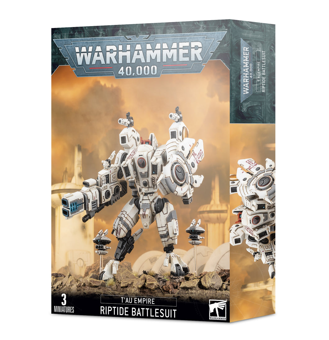 T'AU EMPIRE: RIPTIDE BATTLESUIT - 40k - gw-56-13
