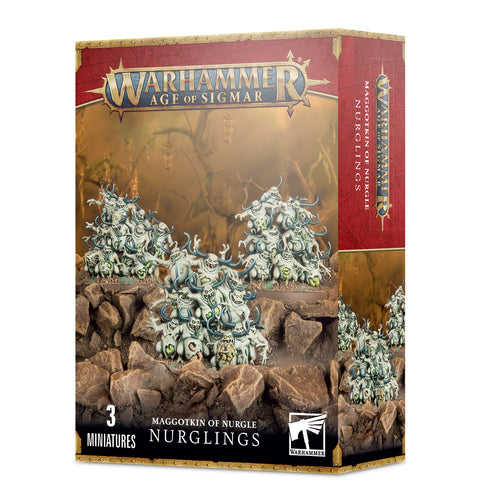 MAGGOTKIN OF NURGLE: NURGLINGS - 40k - gw-97-18