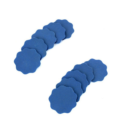 Superfine Scalloped 2000 Grit Pads 32mm Velcro (10)