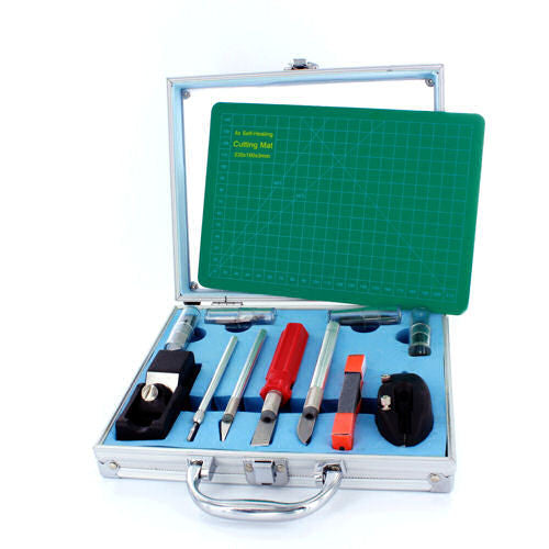 50pc Knife & Tool Set with Cutting Mat