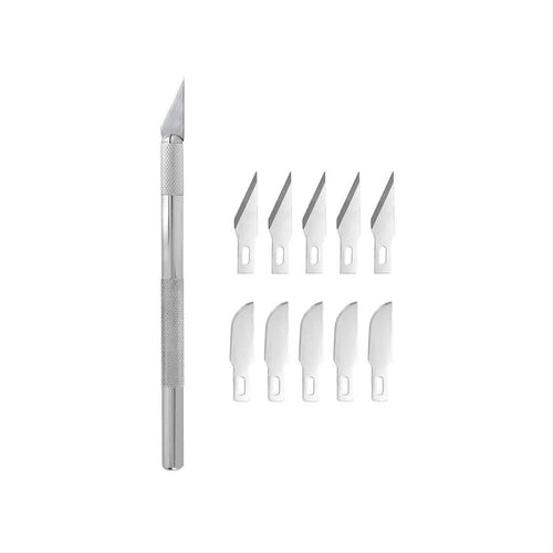 Classic Craft Knife Set with 10 Blades