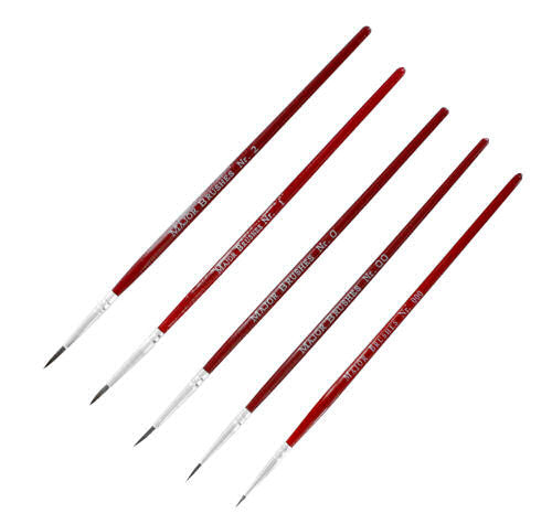 Sable Brush Set (000/00/0/1/2)