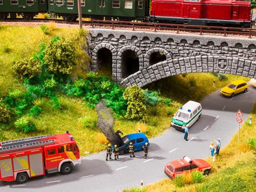 Fire Brigade in Action Sound Scene