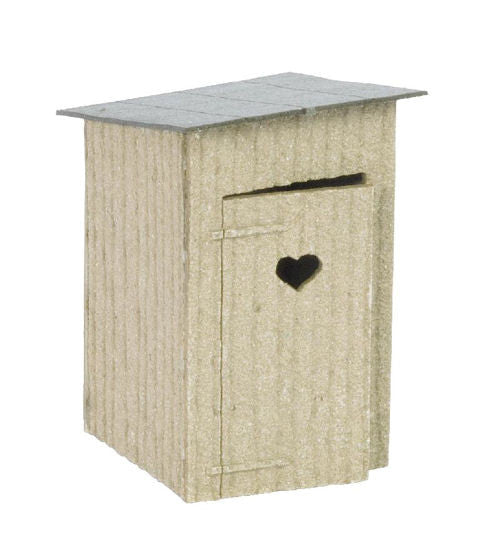 Outhouses (2) Laser Cut Minis Kit