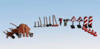Road Building Accessory Set