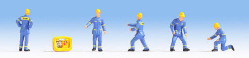 THW Technical Aid Agency (5) Figure Set