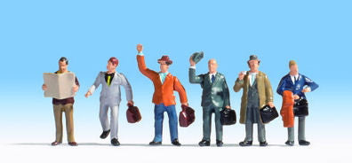 Business Travellers (6) Figure Set