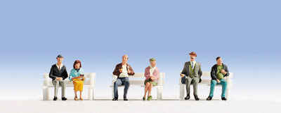 Seated Passengers (6) Figure Set