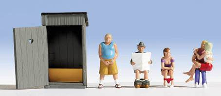 Toilet Stories (5) Figure Set