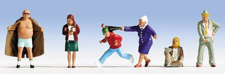 City Scenes (6) Figure Set