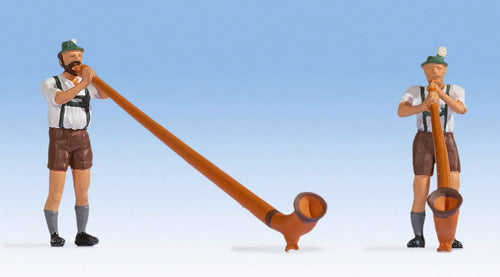 Alpine Horn Players (3) Figure Set