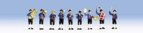 German Brass Band (9) Figure Set