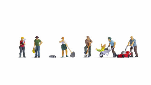*Gardening (7) Figure Set