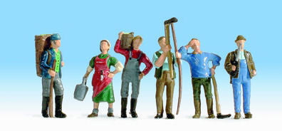 Wine Growers (6) Figure Set
