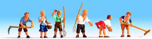 Mountain Farmers (6) Figure Set