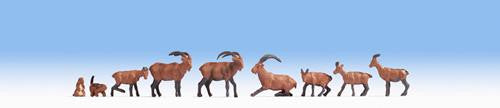 Alpine Animals (9) Figure Set