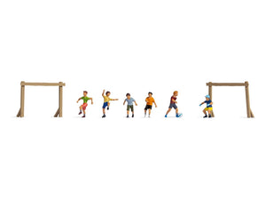 PRE ORDER - Children Playing Football (6) Figure Set