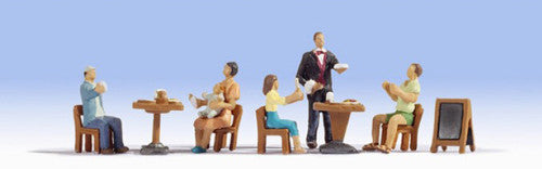 At the Restaurant (5) Figure Set