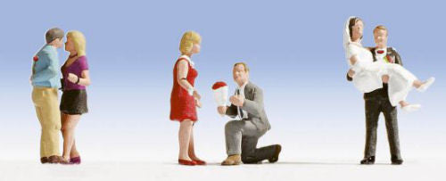 Romantic Couples (3x2) Figure Set