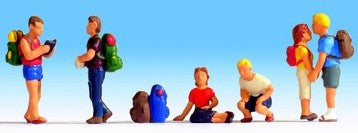 Wanderers (6) and Accessories Figure Set