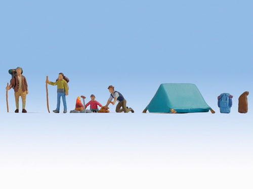 Camping (4) Figure Set