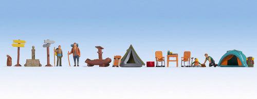 Camping Themed Figure Set