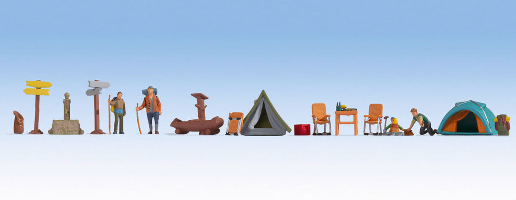Camping Themed Figure Set